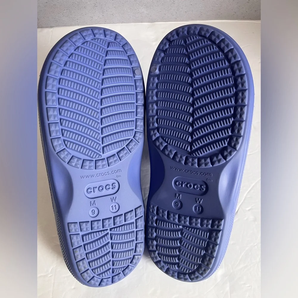CROCS Baya Moon Jelly Sandals Iconic Comfort Casual Slip On Men’s 9 | Women’s 11